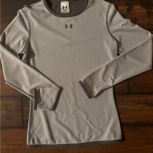 Like New Under Armour Gray Long Sleeve Shirt